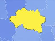 Allier sur la carte