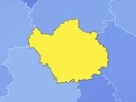 Aube sur la carte