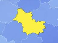 Loir-et-Cher sur la carte
