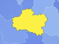 Loiret sur la carte