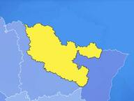 Moselle sur la carte