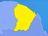 Guyane sur la carte