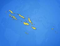Îles Salomon sur la carte