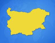 Bulgarie sur la carte