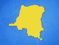 République du Congo sur la carte