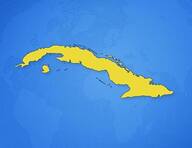Cuba sur la carte