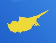Chypre sur la carte