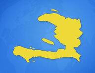 Haïti sur la carte