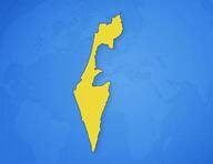 Israël sur la carte