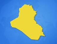 Irak sur la carte