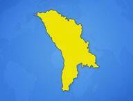 Moldavie sur la carte