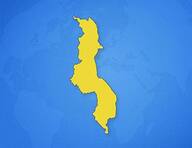 Malawi sur la carte