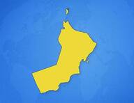 Oman sur la carte
