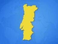 Portugal sur la carte