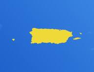 Porto Rico sur la carte