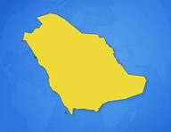 Arabie saoudite sur la carte