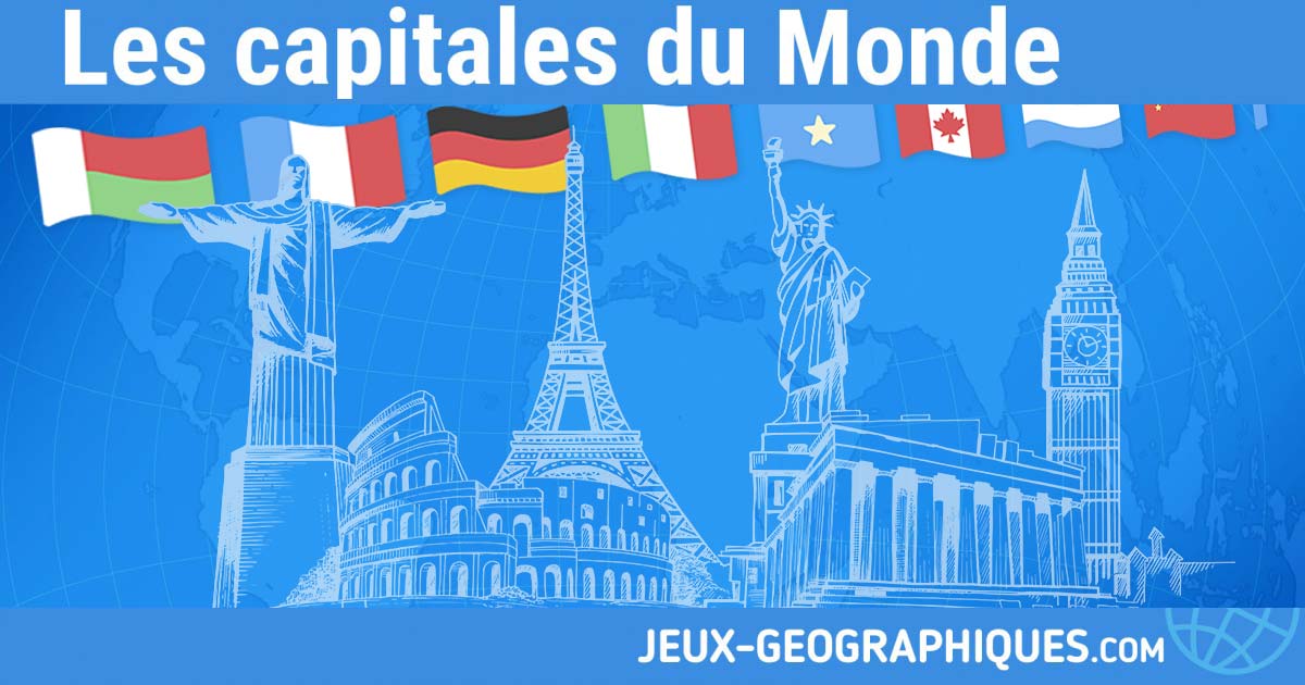 Jeux Geographiquescom Jeux Gratuits Quizz Les Capitales Du