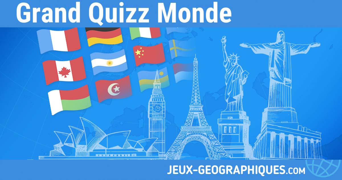 jeuxgeographiques.com jeux gratuits Grand Quizz Monde