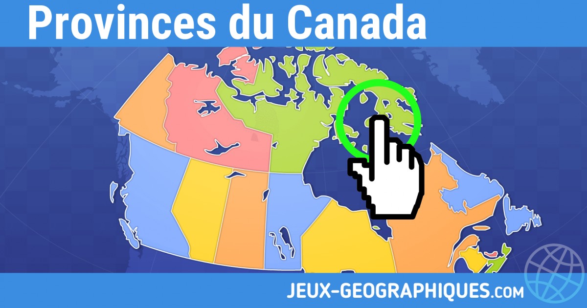 canada francais carte geographique et ses ville