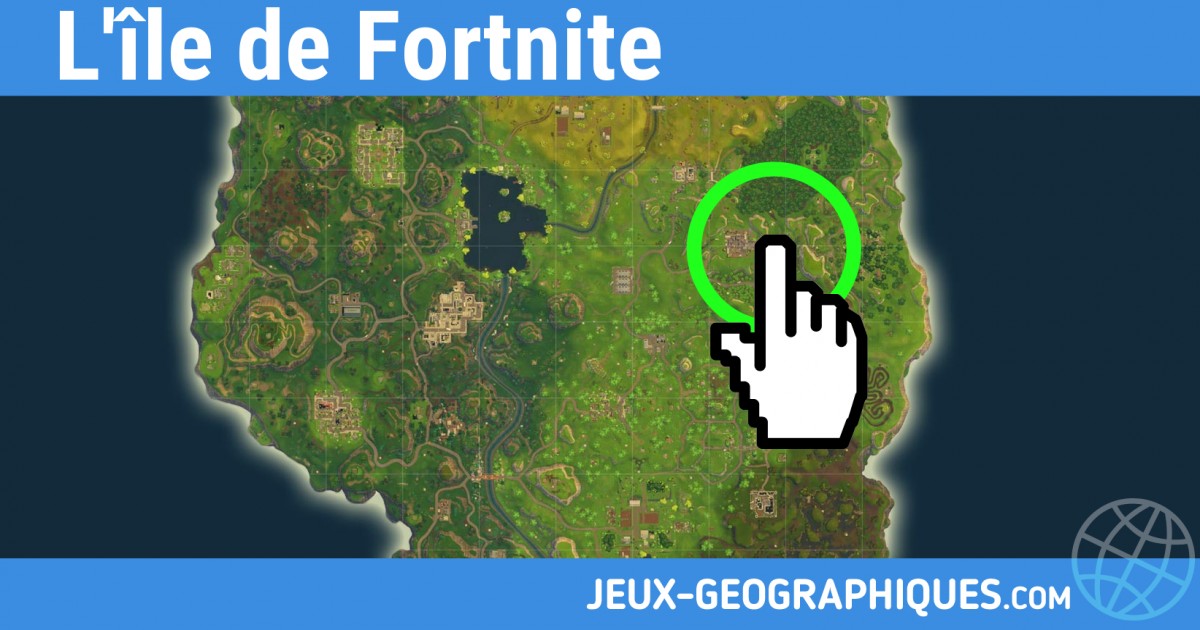 Fortnite : Map Chapitre 2, Saison 1, Nouvelle carte, Toutes les villes,  Lieux-dits